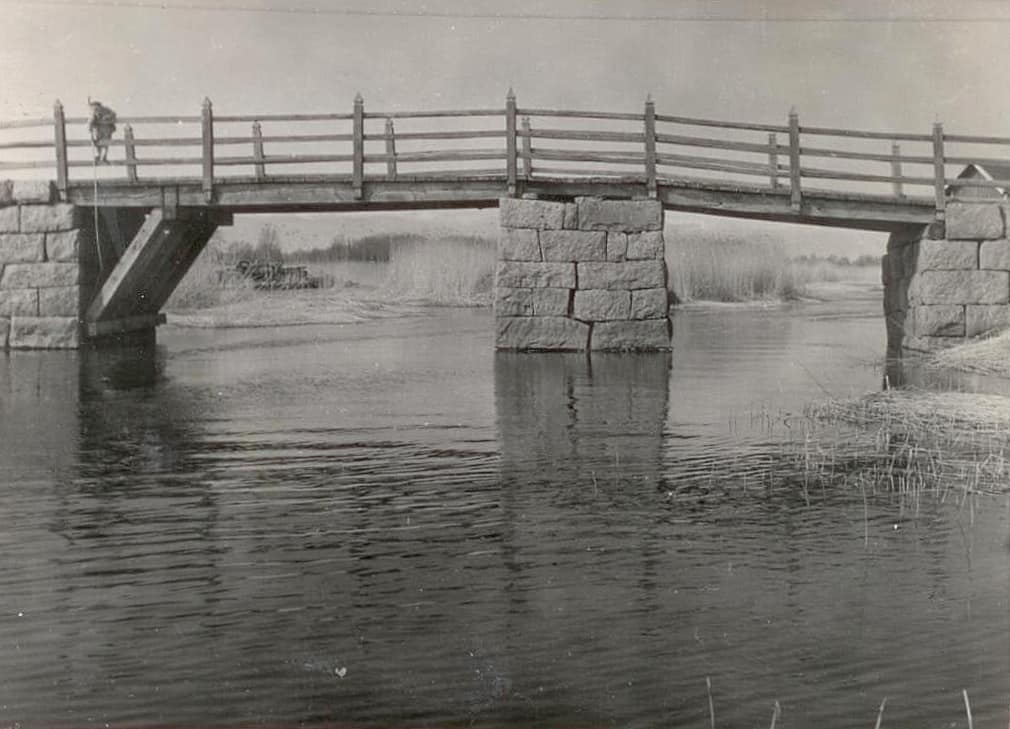 Kråkerumsbron före ombygganden 1950